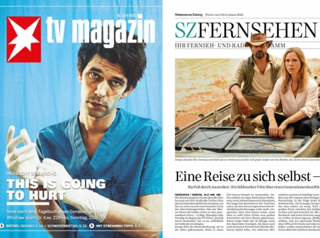 Die TV-Beilagen Stern TV Magazin und SZ Fernsehen werden knftig von dem Mnchner Mediendienstleister Teleschau produziert